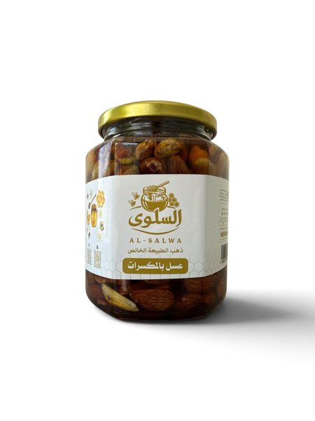 عسل بالمكسرات